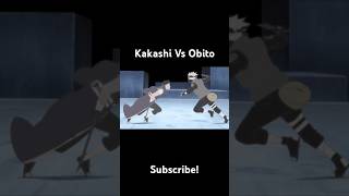 Kakashi Vs Obito 🗿  Watch till the end  Naruto shorts anime narutoobito [upl. by Aneen90]