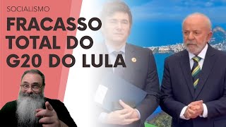 IMPRENSA sem COMIDA e INTERNET DECLARAÇÃO FINAL sem APOIO MAQUIAGEM do RIO e MENTIRA marcam G20 [upl. by Gnahk716]