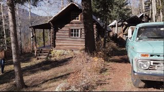 Gold Mineshaft exploring Cabin exploring Canada 2013 [upl. by Carvey446]