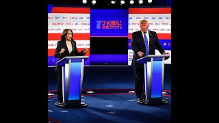 Fiery FaceOff Kamala Harris Rattles Trump in Heated Debate [upl. by Nauqed62]