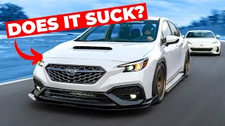 Is The 2022 Subaru WRX As BAD As It Looks [upl. by Euqirat]