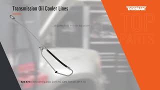 Highlighted Part Transmission Oil Cooler Line for Select Chevy Equinox amp GMC Terrain Models [upl. by Otirecul189]