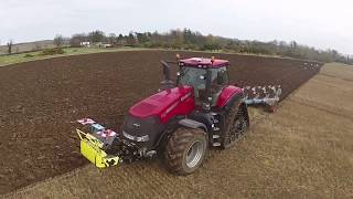 Case Rowtrac RTK on land Ploughing [upl. by Roarke]