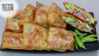 RESEP MARTABAK TELUR KULIT LUMPIA [upl. by Jelle614]