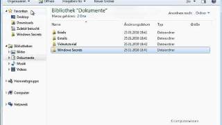 Im Windows 7  Explorer Favoriten integrieren  TUTORIAL [upl. by Aenet44]