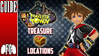 Treasure Chest Locations Traverse Town Sora  Kingdom Hearts Dream Drop Distance HD 28 [upl. by Evetta]