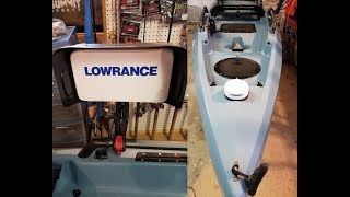 Hobie Compass  Lowrance Elite Ti and Point1 install [upl. by Gale]