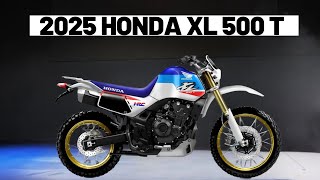 2025 NEW HONDA XL 500 LAUNCHING SOON  BASE OF TRANSALP [upl. by Nagaem]