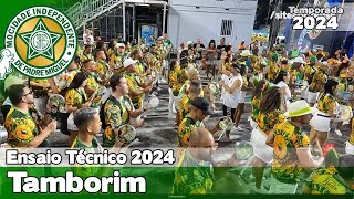 Mocidade 2024  Tamborim  Ensaio Técnico 2  Samba ao vivo  ET24 [upl. by Ib]