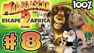 Madagascar Escape 2 Africa Walkthrough Part 8 X360 PS3 PS2 Wii 100 Level 8  Fix the Plane [upl. by Ellerehc677]