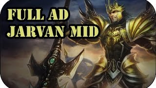 Full AD Jarvan Mid  League of Legends Gameplay [upl. by Nnasus744]