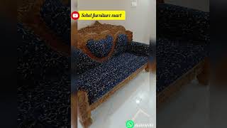 New teak wood design bed sofa set dressing table youtube youtubeshorts furniture woodcarving [upl. by Yelad]