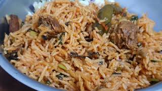 Jabbar Bhai mutton biryani Vegan version  JB  Briyani [upl. by Jesselyn806]