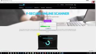 Scan je systeem gratis op virussen met FSecure Online [upl. by Lerner332]