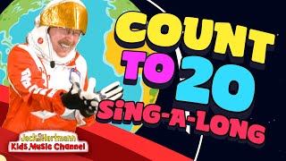 Count to 20 SingaLong  Jack Hartmann [upl. by Reema530]