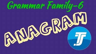 English grammar games  Anagram Activity  Vocabulary game [upl. by Ullman]