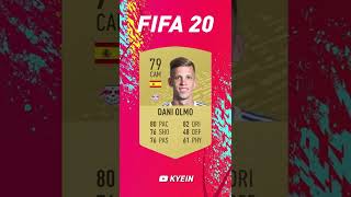 Dani Olmo  FIFA Evolution FIFA 19  FIFA 22 [upl. by Ikkin]