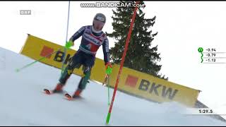 Lucas Braathen wins Slalom Adelboden 2023 ORF [upl. by Han]