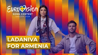 Ladaniva for Armenia 🇦🇲  Eurovision 2024 [upl. by Vic72]