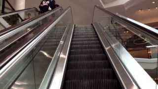 Montgomery Escalators near ElderBeerman The Mall at Fairfield Commons  Beavercreek OH [upl. by Hanonew654]