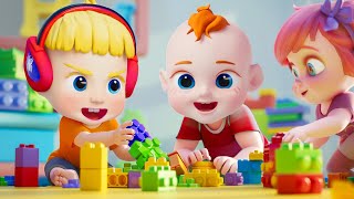 Tidy Up Time  Clean Up Song  Hot Cross Buns  Nursery Rhymes amp Kids Song  Kindergarten [upl. by Remy]