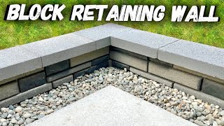 HOW TO BUILD A RETAINING WALL [upl. by Ahsatsana]