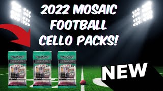 New 2022 Panini Mosaic Football Cello Packs [upl. by Aerol]