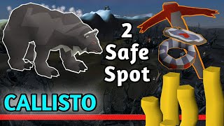 OSRS CALLISTO  2 Safe spot Guía en español [upl. by Loralie836]