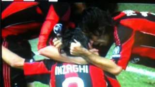 MILAN REAL 22  PIPPO INZAGHI PRIMO GOL [upl. by Marella]