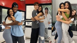 Shivani Paliwal hugging all Now United members [upl. by Luaped]