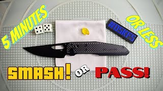 5 Minutes or Less SMASH or PASS EP3 Hightron Knives HK01 Sharplyn review trending fyp [upl. by Elita]