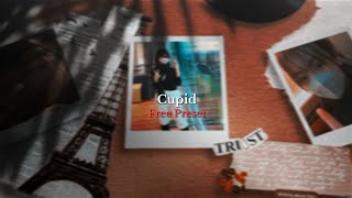 Cupid Vintage Typography  Alight Motion Preset [upl. by Attegroeg]