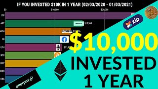 What if you invested 10000 in the past year [upl. by Rox]