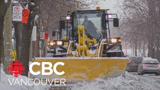 Why Metro Vancouver traffic struggles with small amounts of snow [upl. by Anileme]