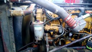 C15 Cat engine first start up with aftermarket ECU ECM system [upl. by Niwrud]