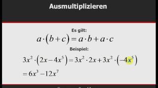 Terme Multiplikation Division Rechnen mit Klammern [upl. by Deirdra]