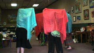 Georganne McIntyre Belly Dance Veil Dance [upl. by Lin]