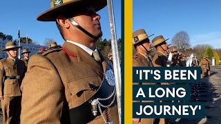 The moment 300 Gurkhas became British Army soldiers [upl. by Brion]