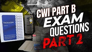 CWI Part B Exam Questions Part 2 [upl. by Derron996]