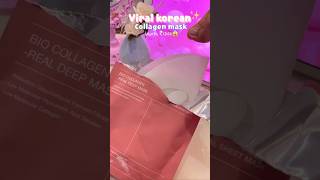 🫧Viral Biodance Collagen sheet mask✨makeup beauty skincare fyp asmr explore short [upl. by Nosnaj]