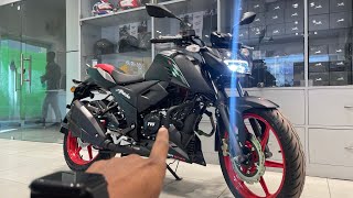 2024 New Tvs Apache RTR 160 4v Dual ABSSpecial Edition Full Black Review In Hindi 🖤 [upl. by Seidnac604]