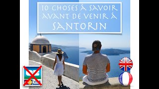 SANTORIN  10 choses à savoir avant dy aller  ft Mi Amor [upl. by Wein]