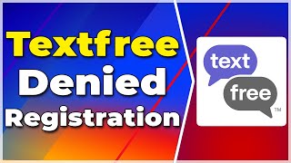 Textfree denied by registration abuse detector Fix  Textfree Sign up Problem Fix❗2024✅ working🔥 [upl. by Aristotle]