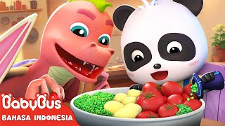 Bayi Panda Benci Sayuran 🥬🥕 Kebiasaan Baik Anakanak  Lagu Anakanak  BabyBus Bahasa Indonesia [upl. by Dre]