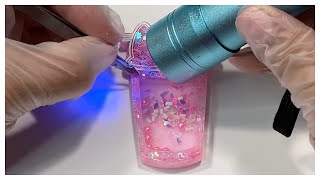 How To Seal Resin Shakers  How I Seal My Resin Shakers  Resin Shakers Tutorial [upl. by Ailel]