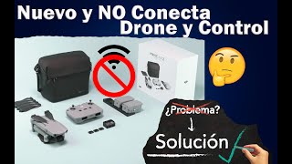 DRONE NUEVO Y NO CONECTA SOLUCIÓN DJI MAVIC AIR 2 en ESPAÑOL [upl. by Carnahan]