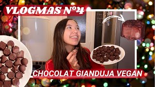 CHOCOLAT GIANDUJA VEGAN  VLOGMAS 4 [upl. by Wrigley]