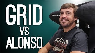 GRID Gameplay Racing Against Fernando Alonso [upl. by Lewert979]