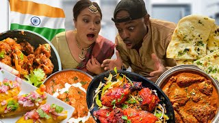 We Try Indian Food In An Authentic Way [upl. by Plume]