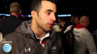 Danell Leyva  Interview  2015 World Championships  AllAround Final [upl. by Musa]